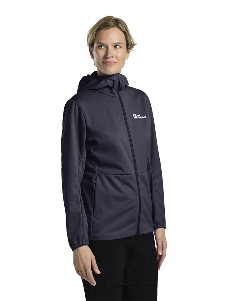 

Куртка софтшелл Feldberg Jack Wolfskin, антрацит