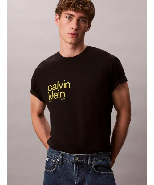 

Футболка Regular fit Calvin Klein Jeans, черный