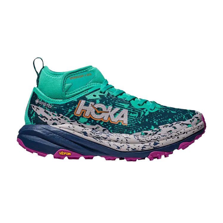 Кроссовки Wmns Speedgoat 6 Mid GORE-TEX 'Electric Aqua Midnight', зеленый
