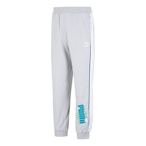 

Брюки ff knit pants 'grey' Puma, серый