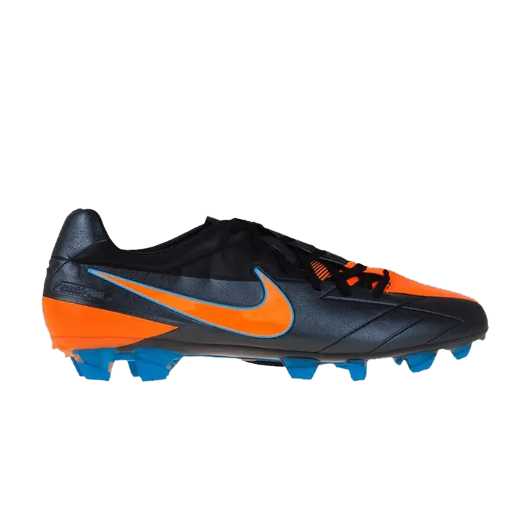 

Кроссовки Nike Total 90 Laser 4 KL FG, Black Total Orange