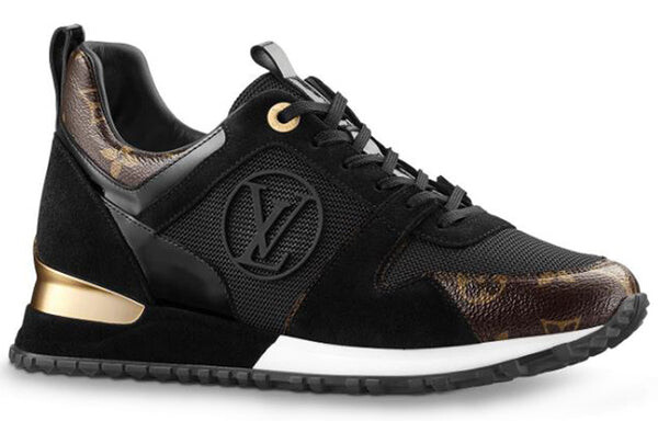 Кроссовки lv run away sports shoes black Louis Vuitton, черный — фото 2