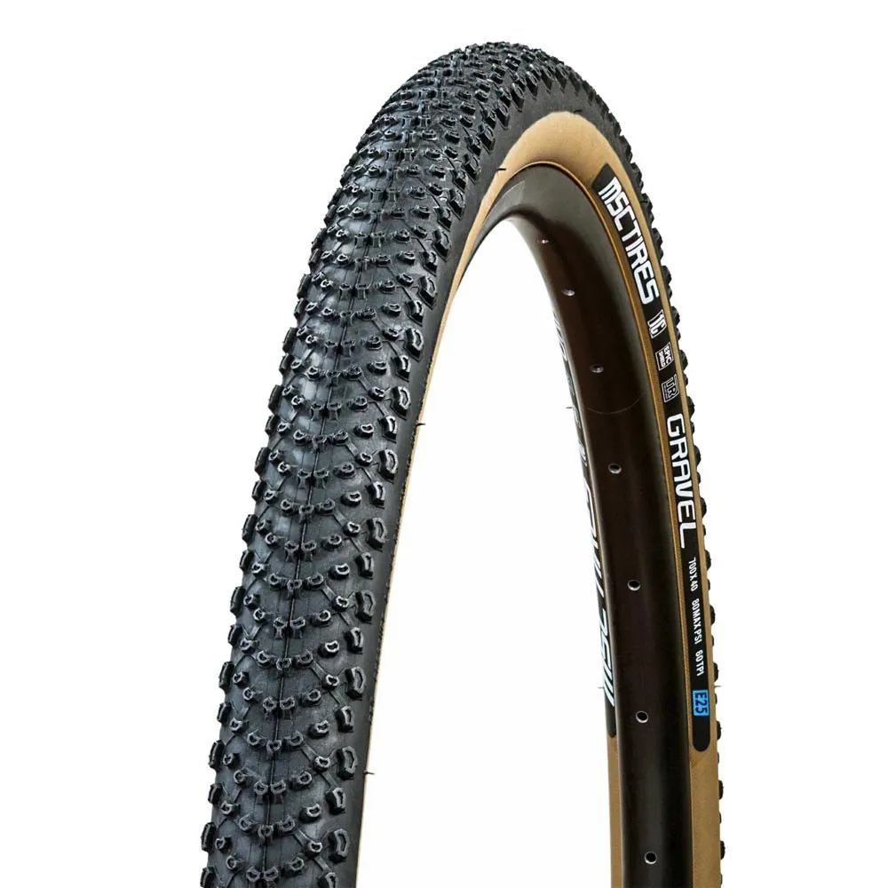 

Гравийная шина MSC Brown 1C Epic Shield 60 TPI Tubeless 700C x 40, черный