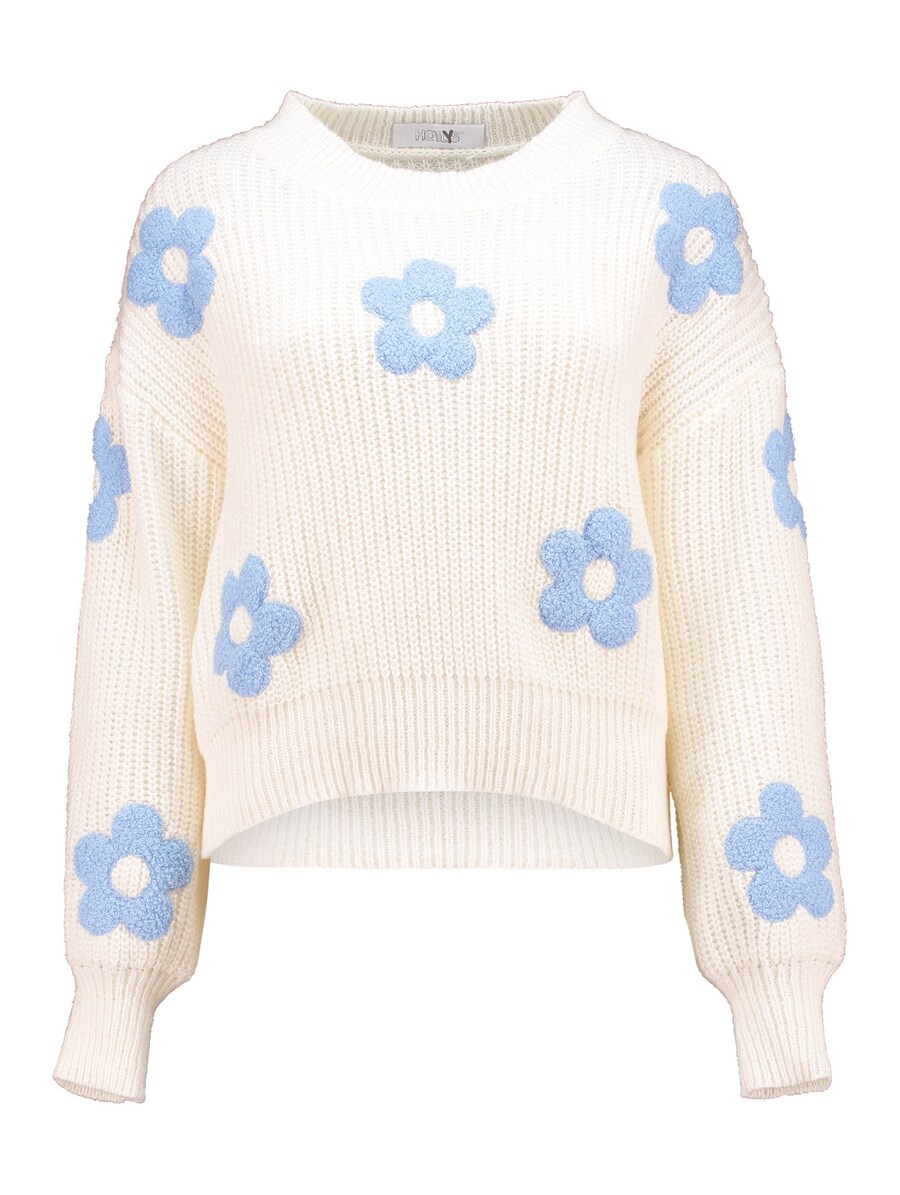 

Тонкий вязаный свитер Hailys Sweater Fl44ani, кремовый