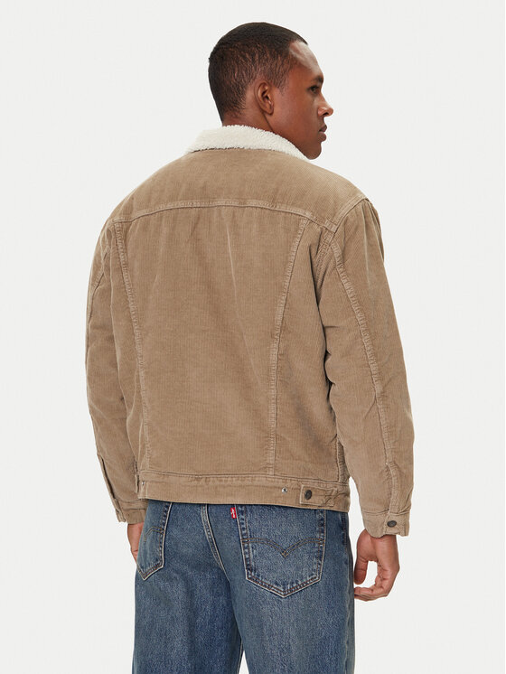 Джинсовая куртка relaxed fit Trucker A5784-0022 Levi'S, бежевый — фото 3