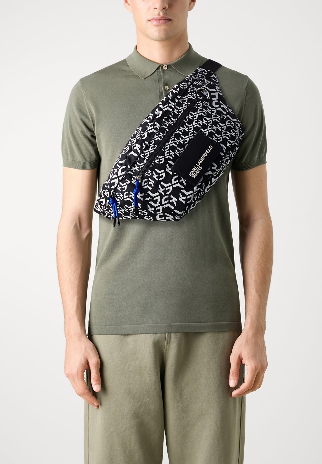 

Поясная сумка STREET BUMBAG Karl Lagerfeld Jeans, белый