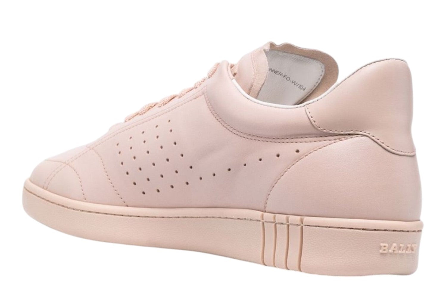 Женские кроссовки Bally Winner 6239934 из гладкой телячьей кожи Poudre, розовый — фото 4