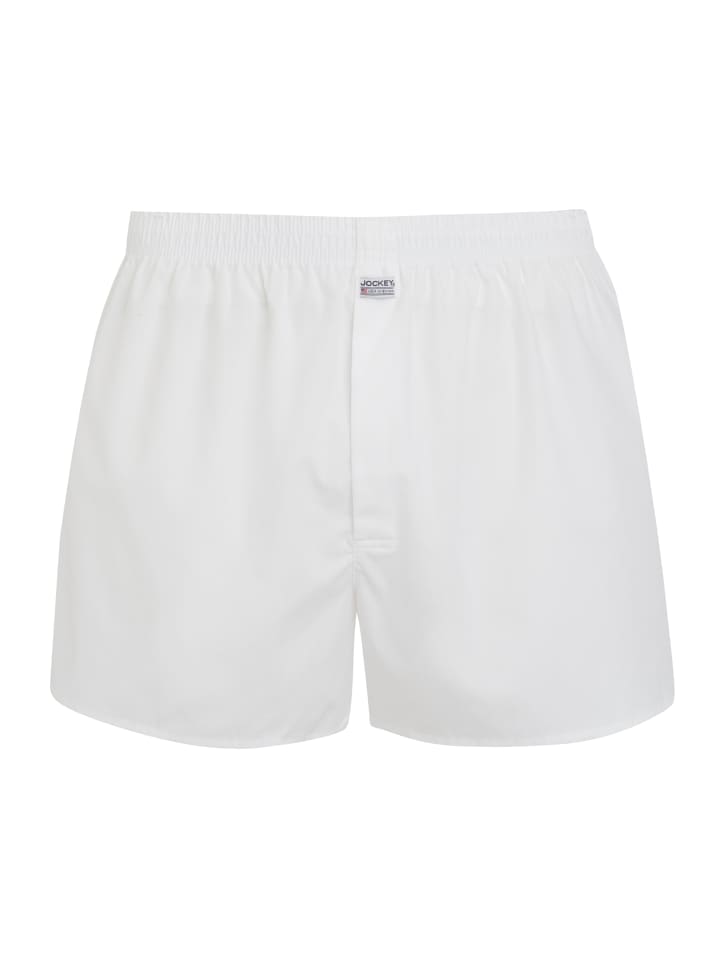 

Трусы боксеры Jockey Boxershort Everyday Woven, белый