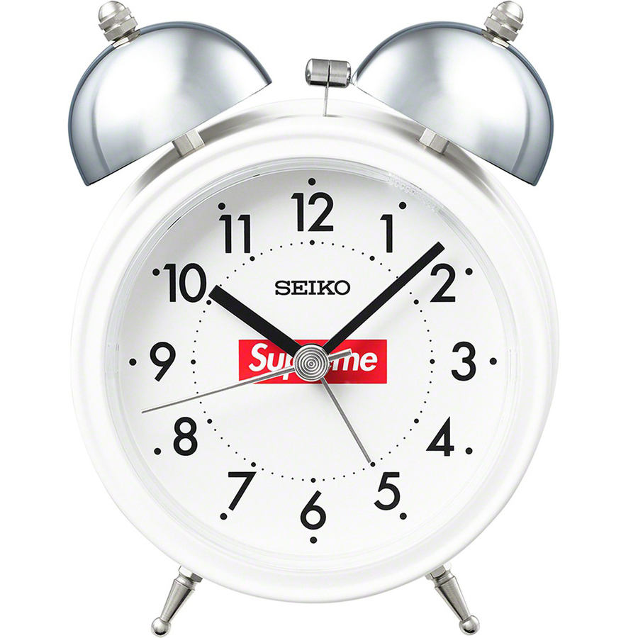 

Supreme Часы Seiko Alarm Clock White