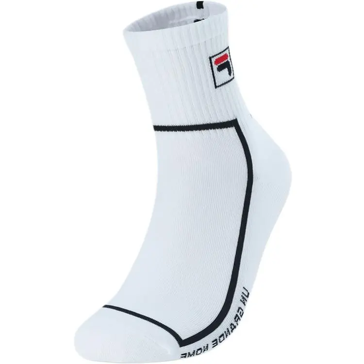 

FILA Оригинальные носки Crew для мужчин 1 пара стандартные White