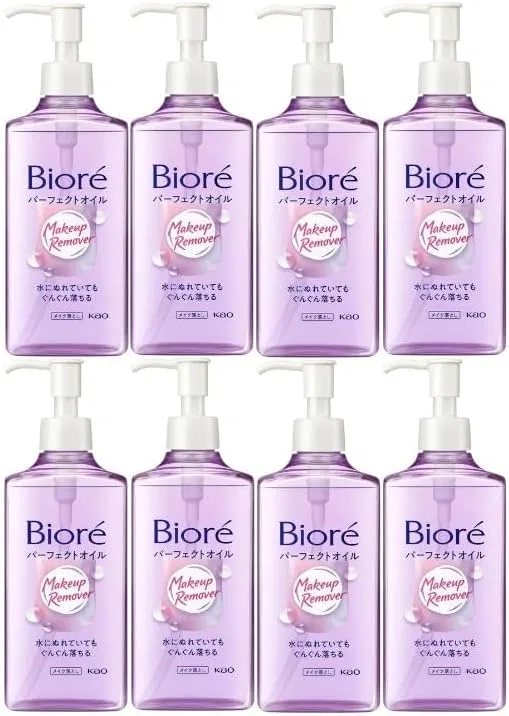 Средство для снятия макияжа Biore Perfect Oil 230 мл, 8 шт, floral