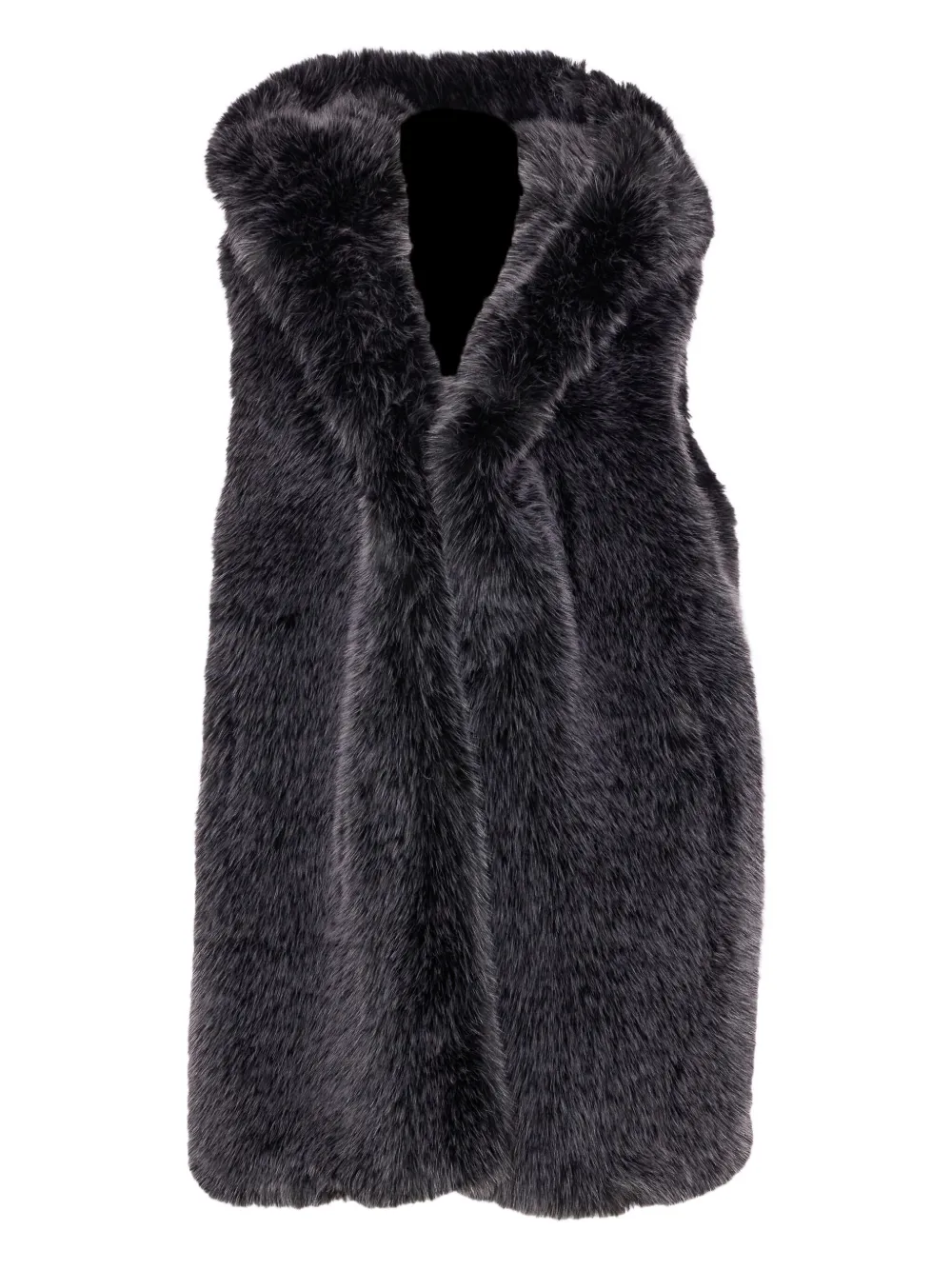 

Куртка с капюшоном из искусственного меха Sword, черный