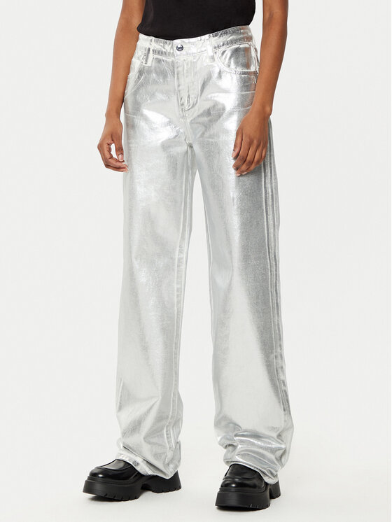

Брюки свободного покроя XW000056 AF10836 M8047 Armani Exchange, серебряный