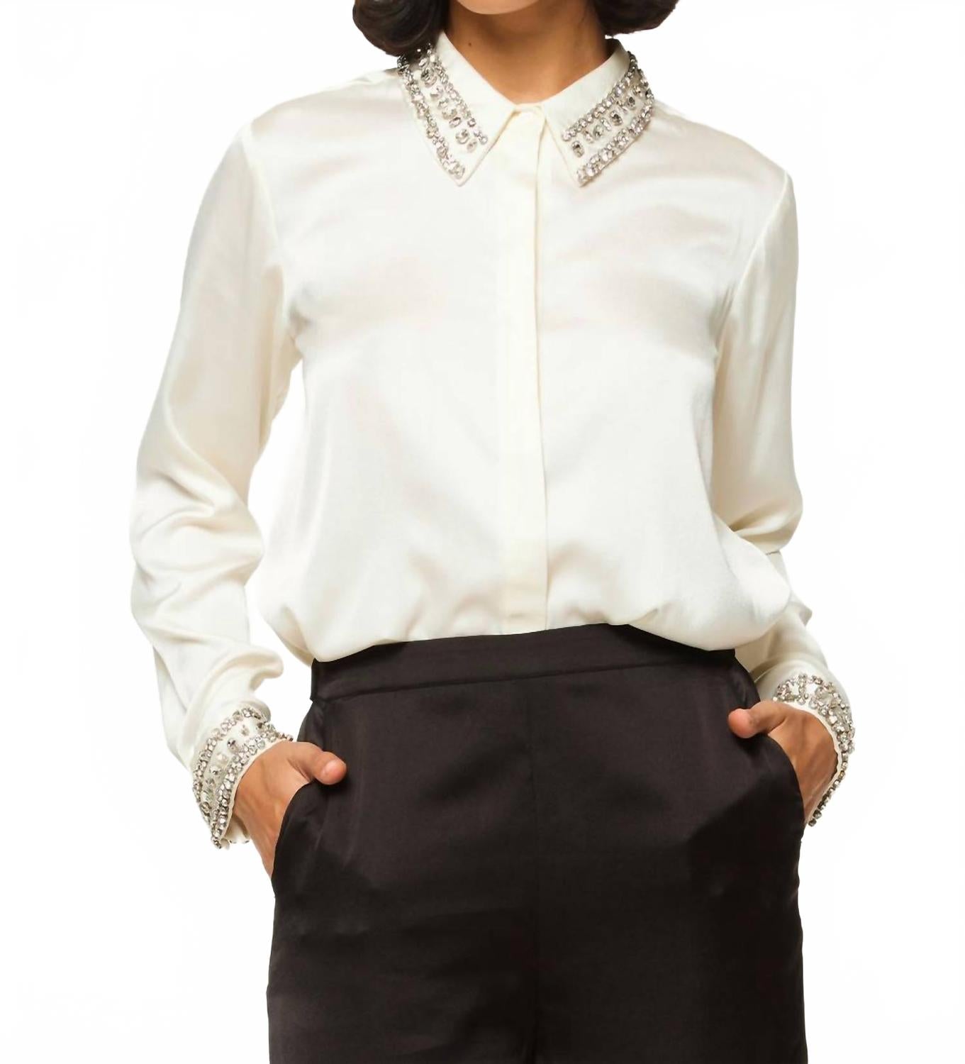 

Топ Элли в белом цвете Misa Los Angeles