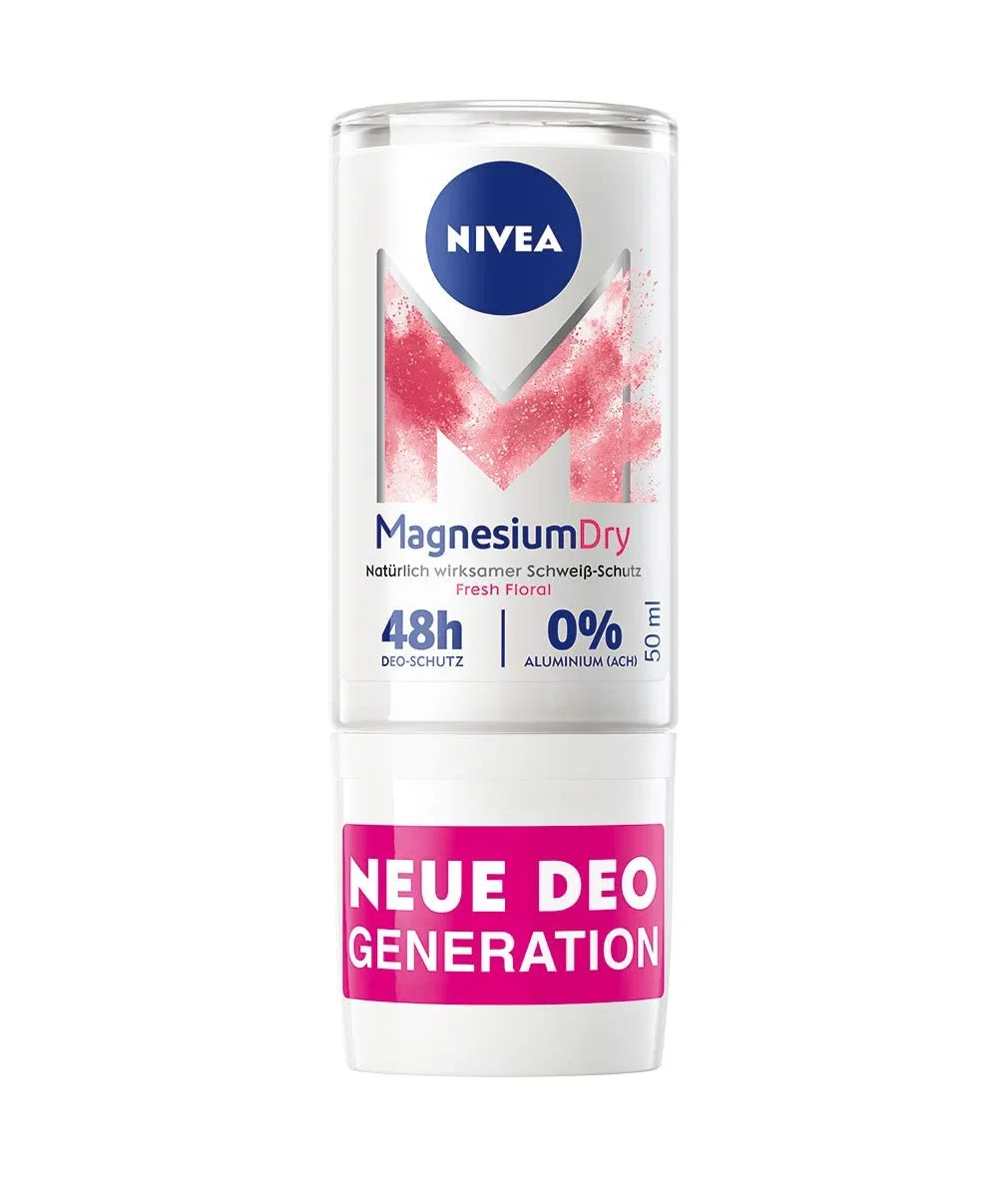 Женский роликовый дезодорант «MagnesiumDry Fresh Floral» от NIVEA Nivea