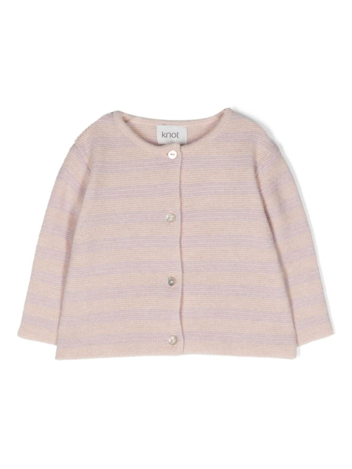 

Knot кардиган Patty Stripes, розовый