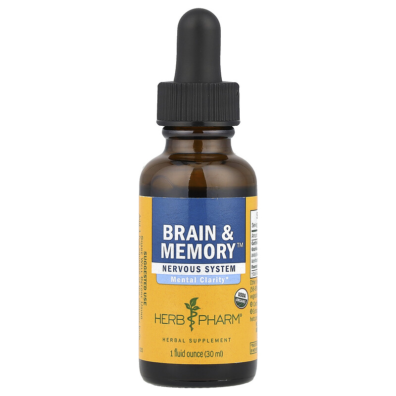 

Herb Pharm, Brain & Memory , 30 мл (1 жидк. Унция)