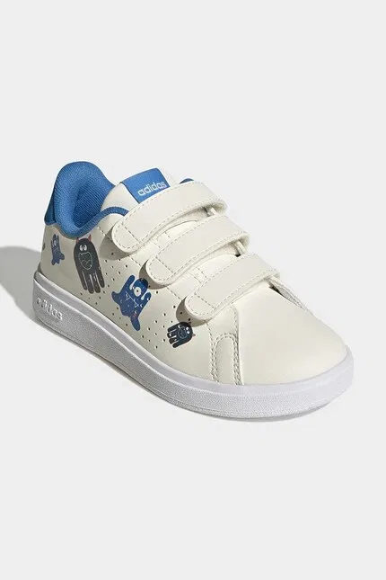 Кроссовки детские Advantage Base 2.0 Adidas, бежевый — фото 2