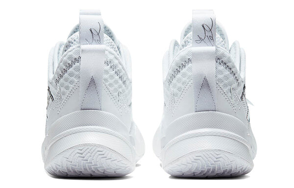 Кроссовки почему не zer0.3 Air Jordan, белый — фото 4