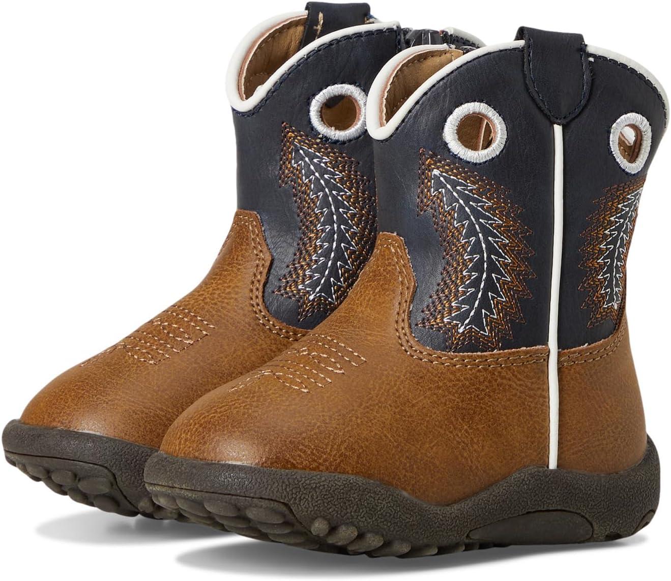 

Ботинки Roper Kids Cowbaby Cowbabies Walker, Tan Faux Leather Vamp