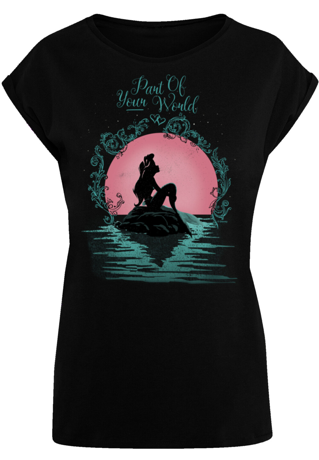

Футболка F4NT4STIC Disney Arielle die Meerjungfrau Part Of Your World, черный
