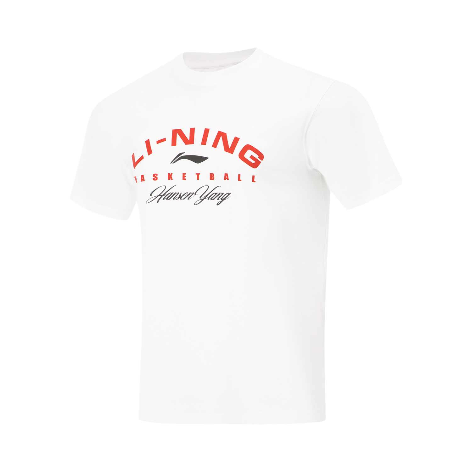 

LINING Футболка CBA Collection мужская белая, Белый, LINING Футболка CBA Collection мужская белая