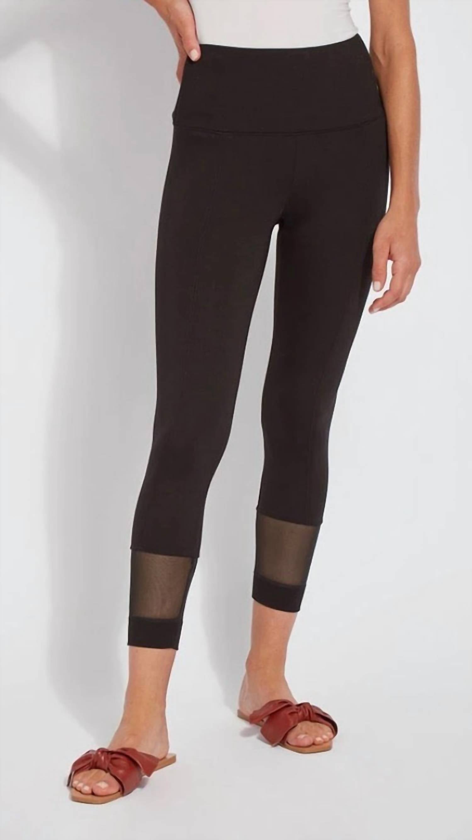 

Леггинсы Carob Crop черные Lysse