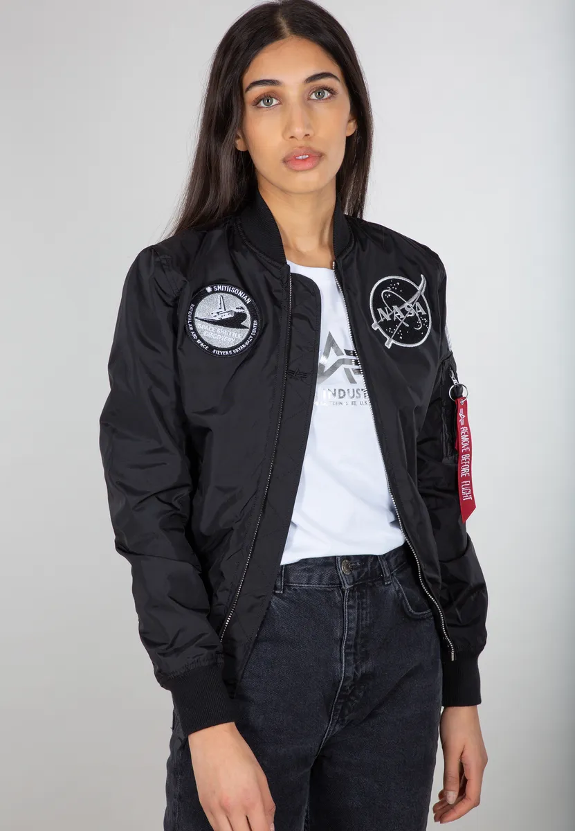 

Куртка-бомбер Alpha Industries " Alpha Industries Женщины - Куртки-бомберы", черный