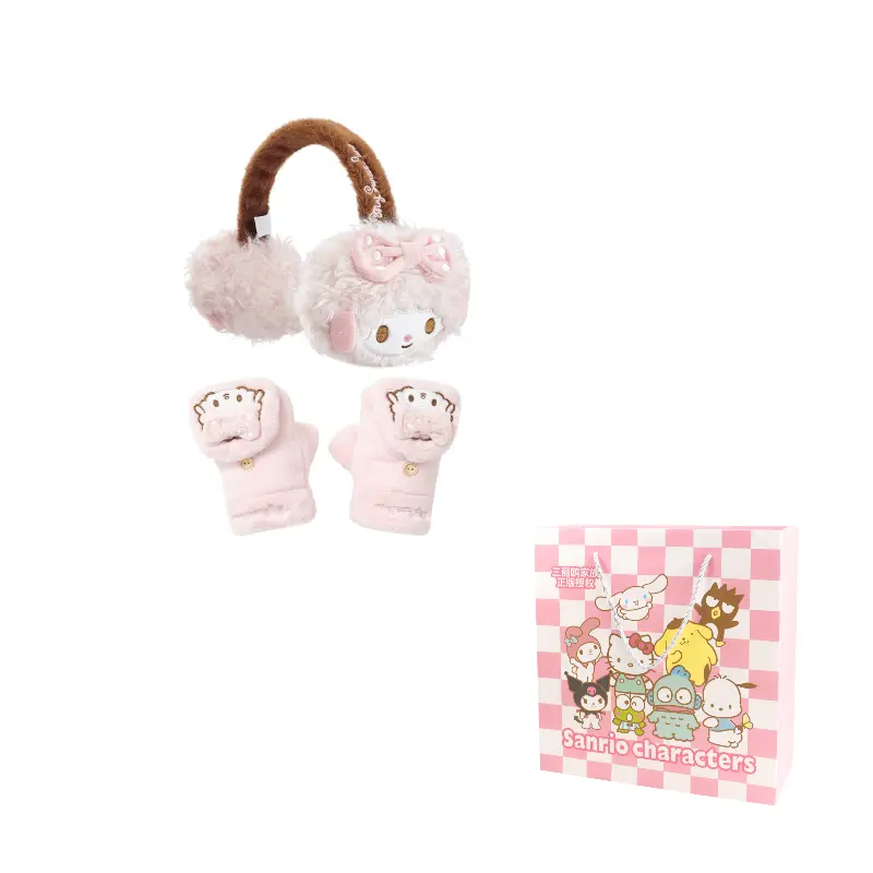 

Женские перчатки Piano Polyester Knit Sanrio, Piano Knit Glove+Earmuff