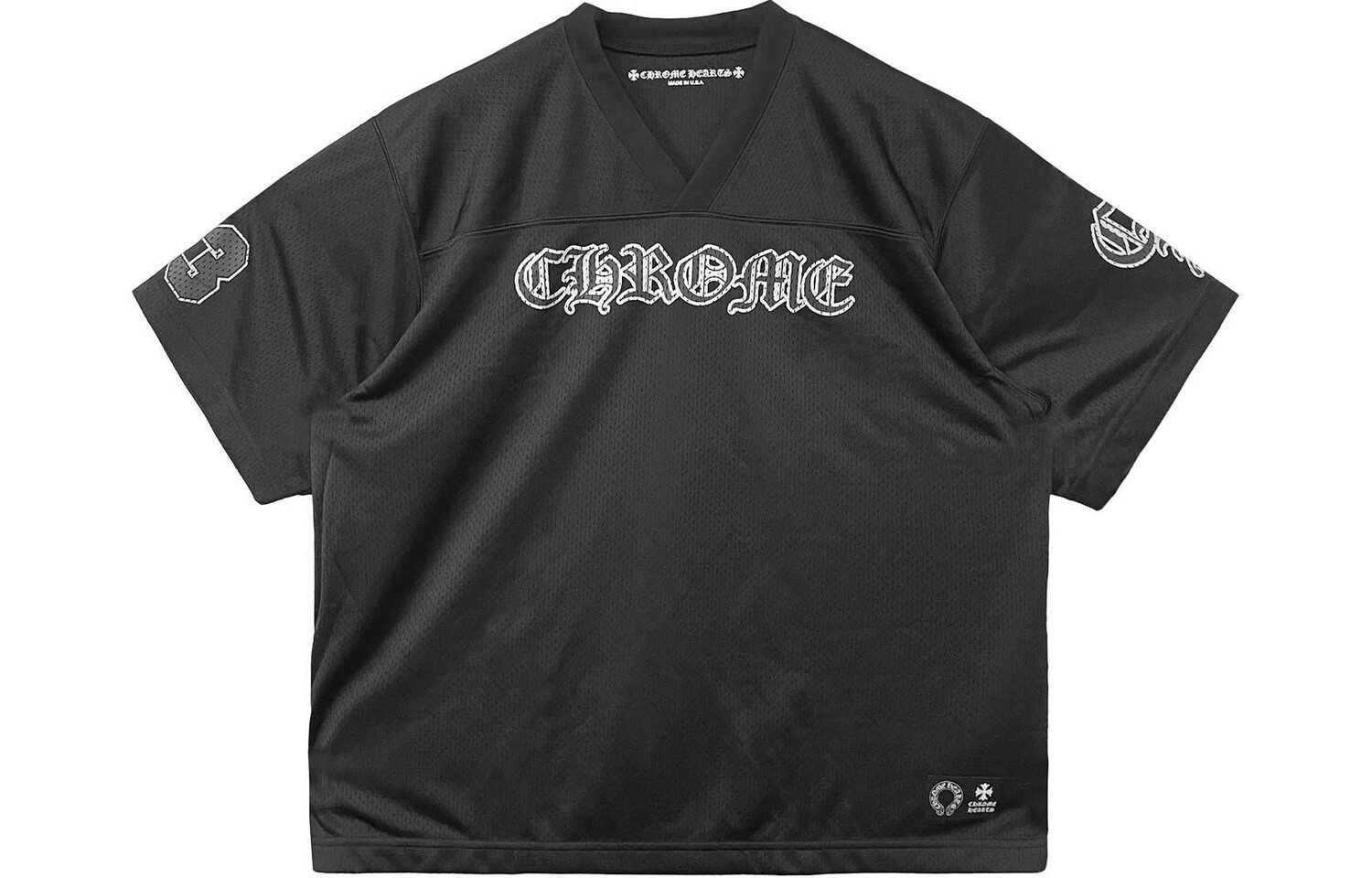 

Футболка унисекс черная Chrome Hearts, черный