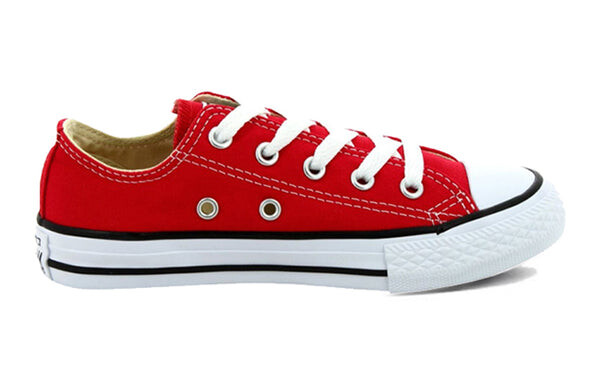Кроссовки chuck taylor all star low top red Converse, красный — фото 2