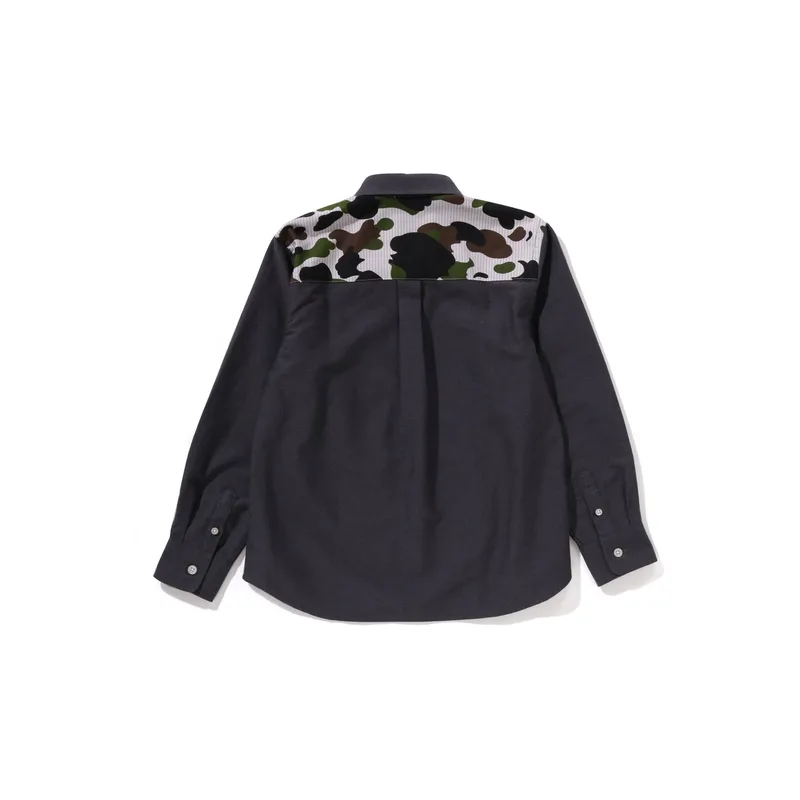 Детская рубашка с лацканом Moderate A BATHING APE, белый whx — фото 4