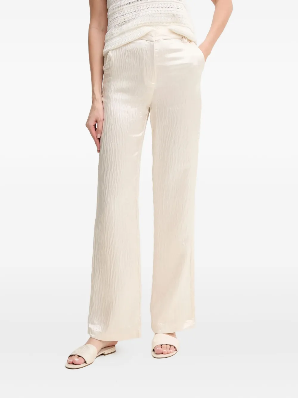 

Фактурные брюки Pedro Del Hierro, нейтральный