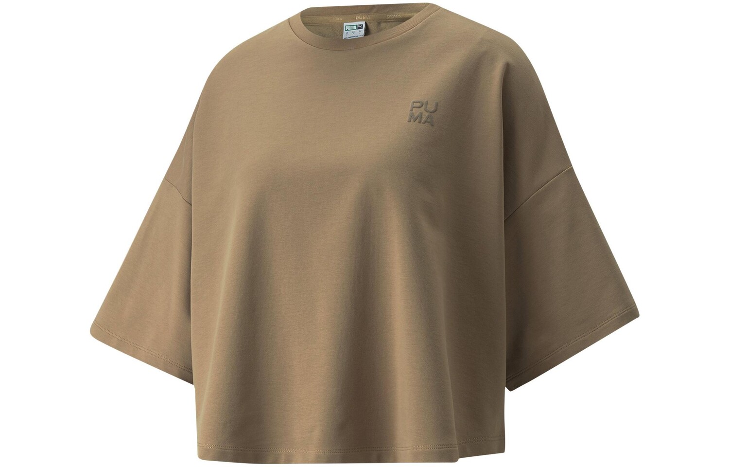 

Футболка ESS женская цвета хаки Puma