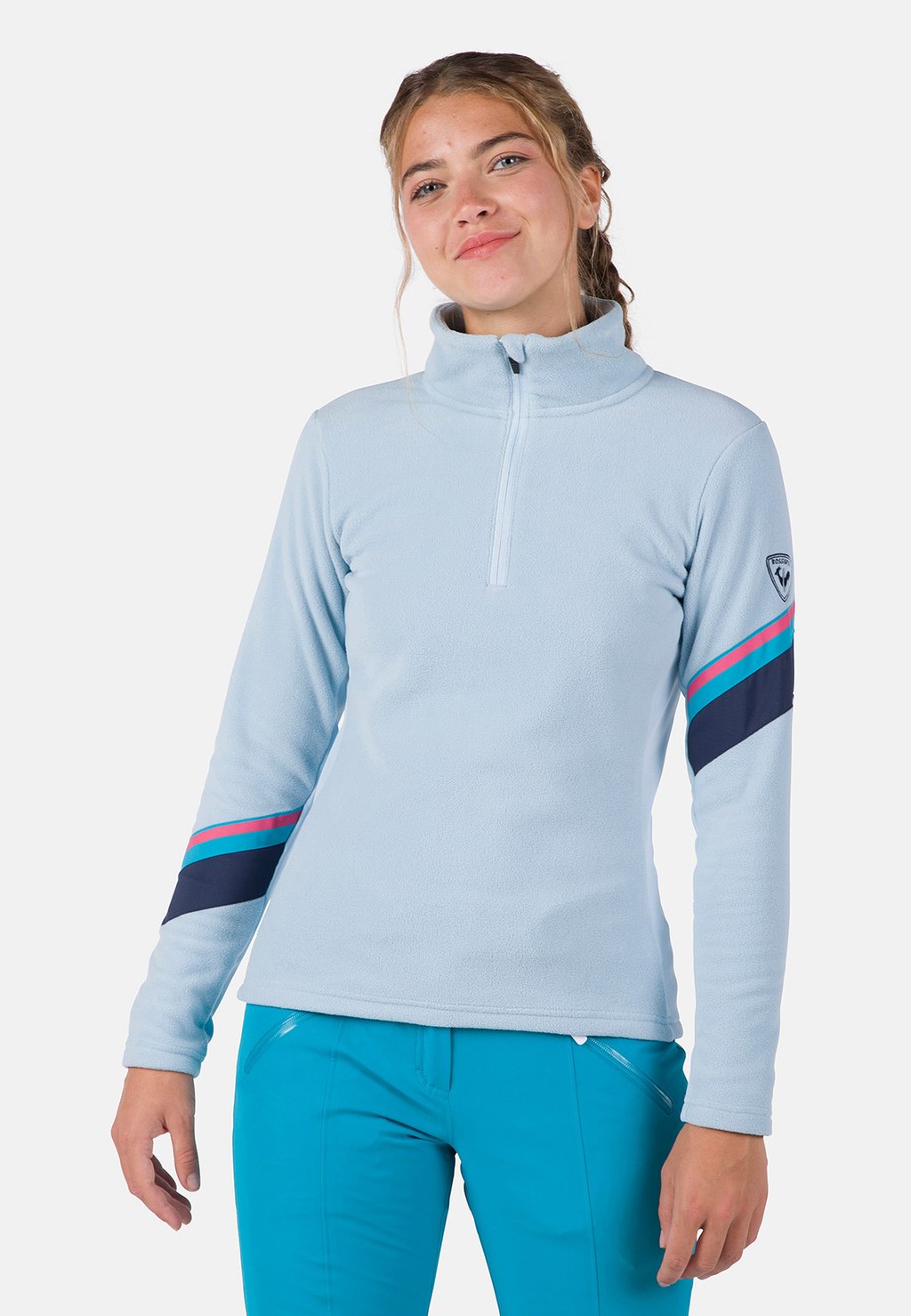 

Флисовый джемпер STRAWPILE Rossignol, сине-серый