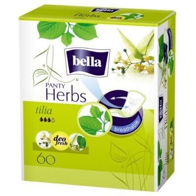 

Гигиенические прокладки, 60 шт. Bella, Panty Herbs Tilia