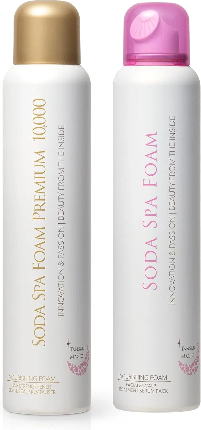 Набор для ухода за кожей Soda Spa Foam и Premium 10,000 Tansan Magic, 280 г