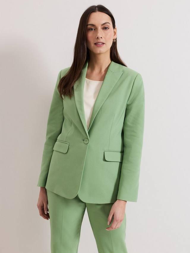 

Пиджак Ulrica с одной пуговицей Phase Eight, Green