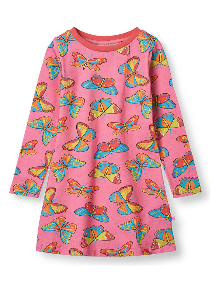 

Платье Schmetterlinge Småfolk, цвет pink/bunt