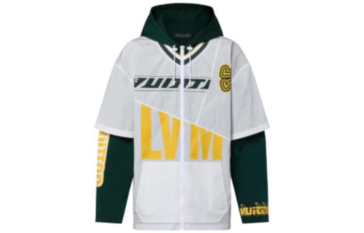 

Новые квартальные продукты LV Jacket Men White Louis Vuitton, белый