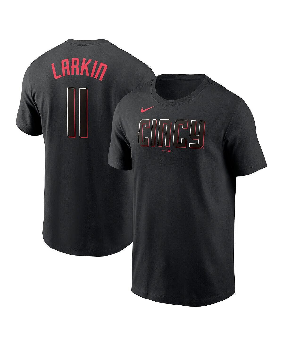 

Мужская футболка Barry Larkin Cincinnati Reds 2023 City Connect с именем и номером Nike