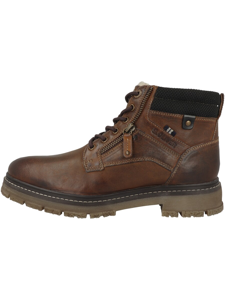

Ботинки на шнуровке s.Oliver Lace-Up Boots 5-16248-43, коричневый