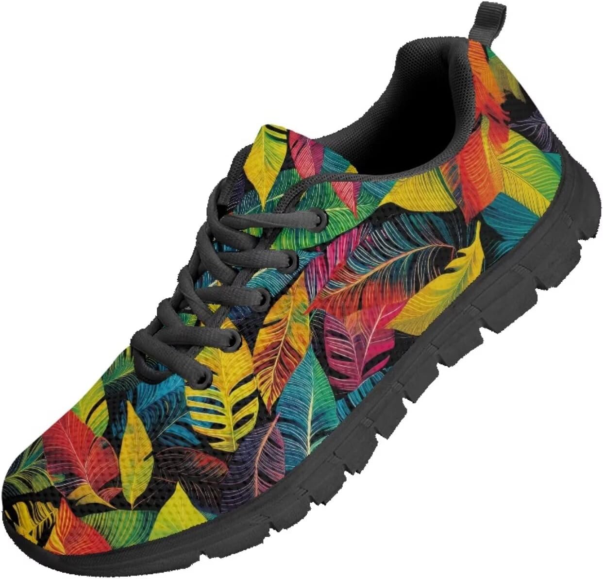 

Мужские кроссовки Funnydude Funny Print для прогулок, повседневные теннисные кроссовки, осенние, удобные, дышащие, Tropical Jungle