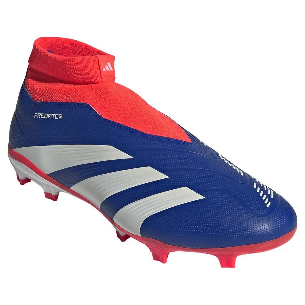 Футбольные бутсы adidas Predator League Laceless FG, красный — фото 4