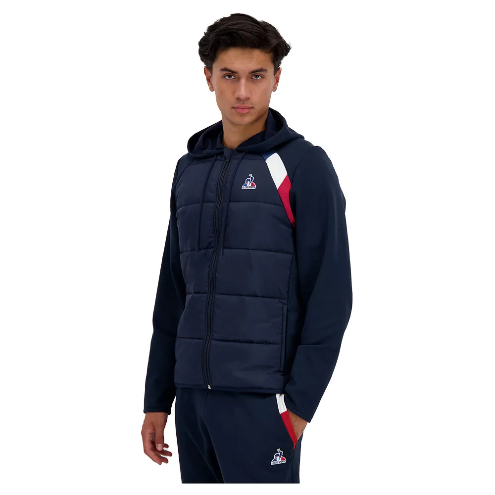 

Толстовка Le Coq Sportif Tri Hybride N°2 full zip, синий