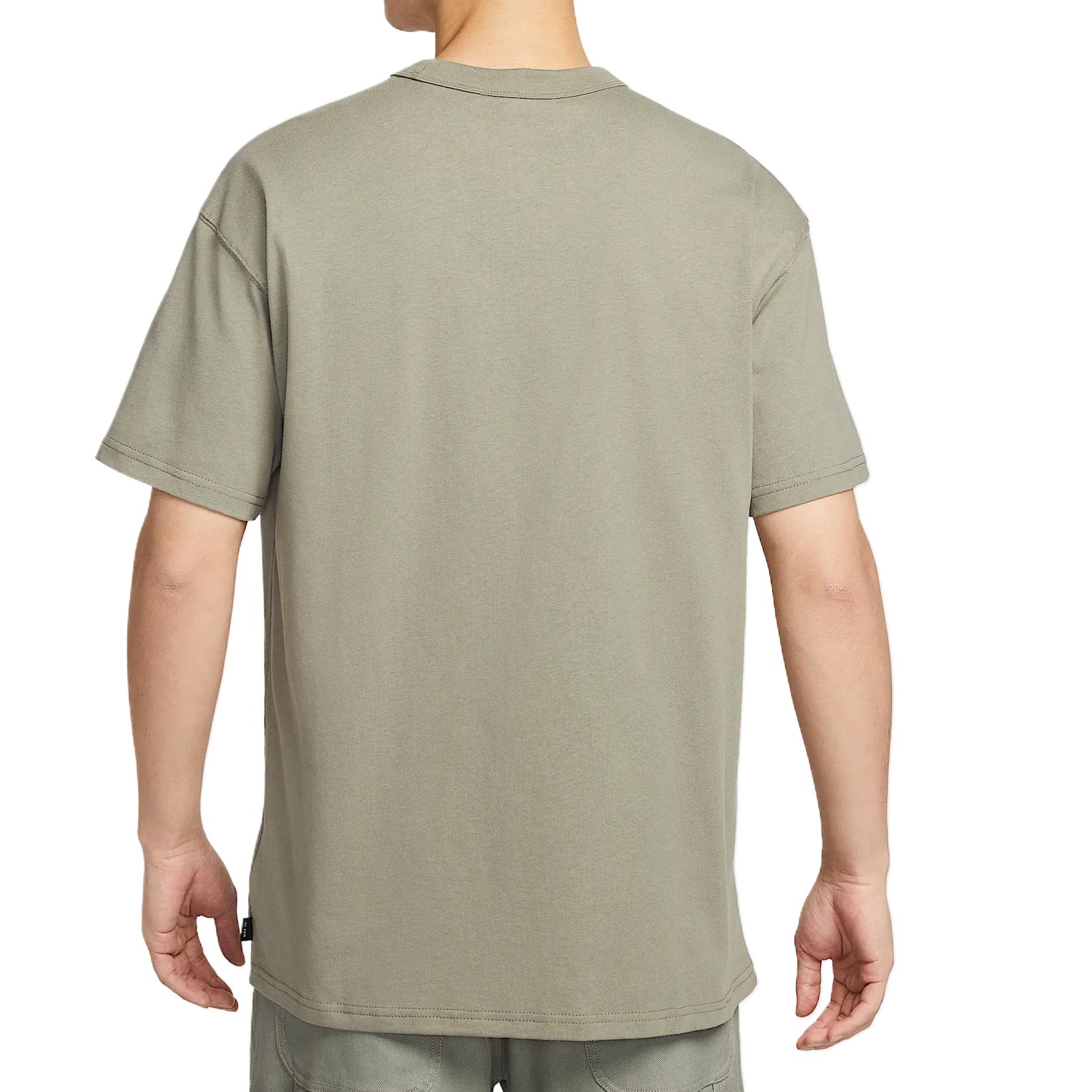 Nike Футболка мужская Light Army Green — фото 3