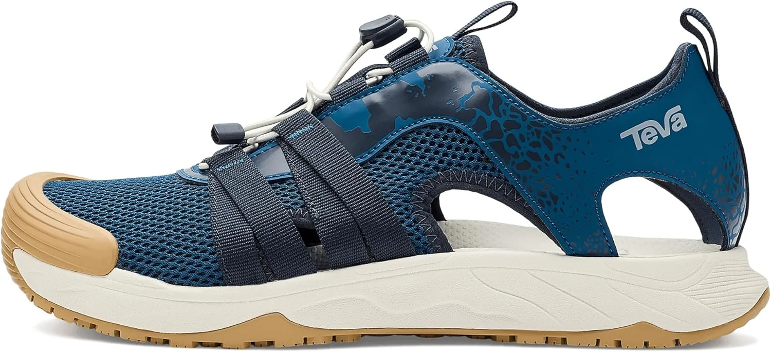 Мужские спортивные сандалии Teva 1164811-blk, голубой — фото 4