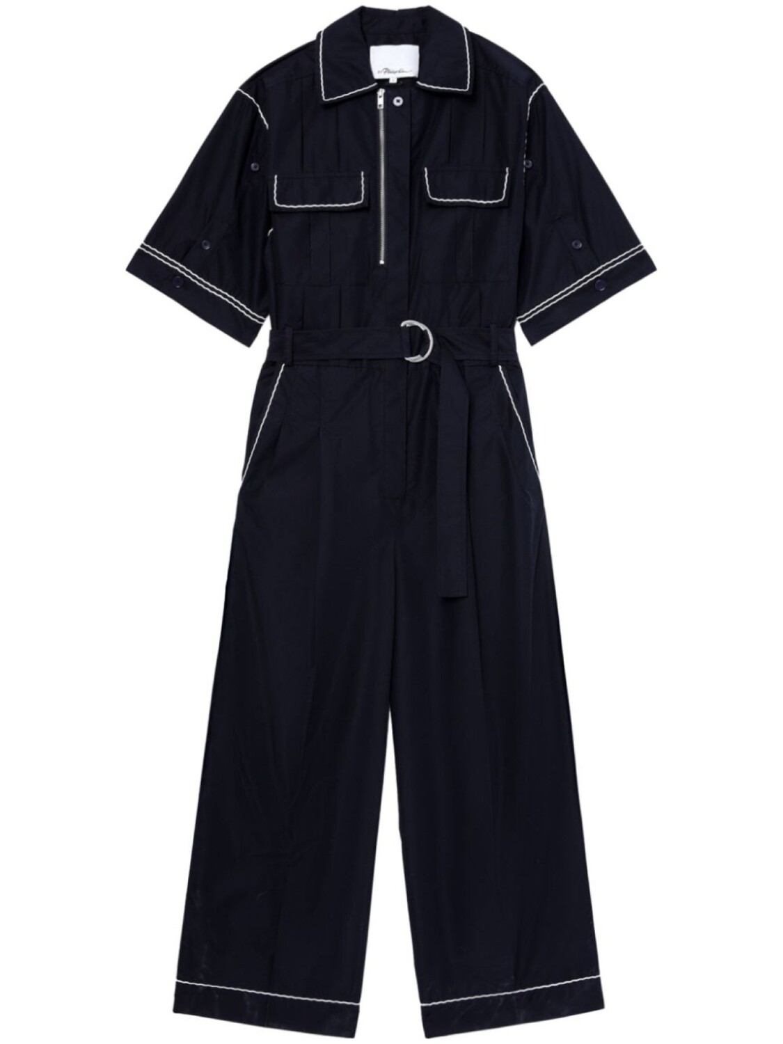 

Комбинезон с вышивкой 3.1 Phillip Lim, черный
