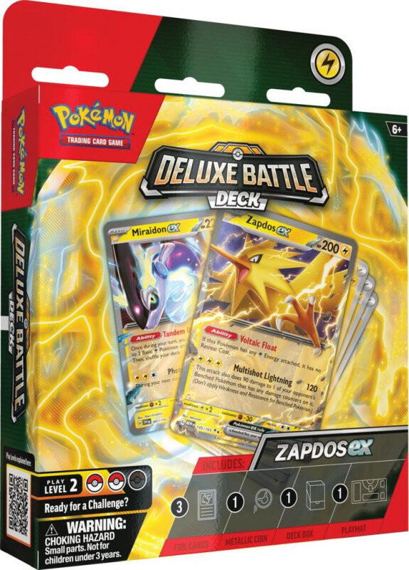 

Бывшие карты Zapdos Deluxe Battle Deck Pokemon
