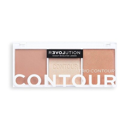 

Revolution Relove Trio Палетка для контуринга с сахаром, Makeup Revolution